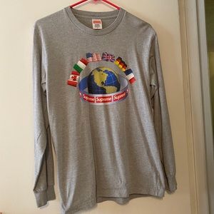 Supreme World Wide Long Sleeve